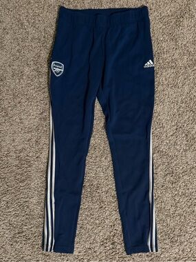Adidas Navy Blue Women’s Arsenal Training Pants Size Large